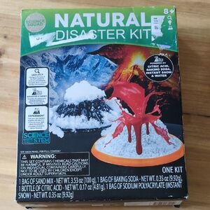 Natural Disaster Kit - Green Volcano Science Toy